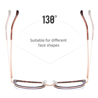 SHAUNA Retro Cat Eye Clear Anti Blue Light Eyewear TR90 Spring Hinge Women Glasses Frame Optical Men Computer Goggles