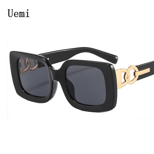 Fashion Brand Designer Square Women Sunglasses Retro Luxury Famous For Ladies Sun Glasses Vintage Men New Shades UV400 Wholesale