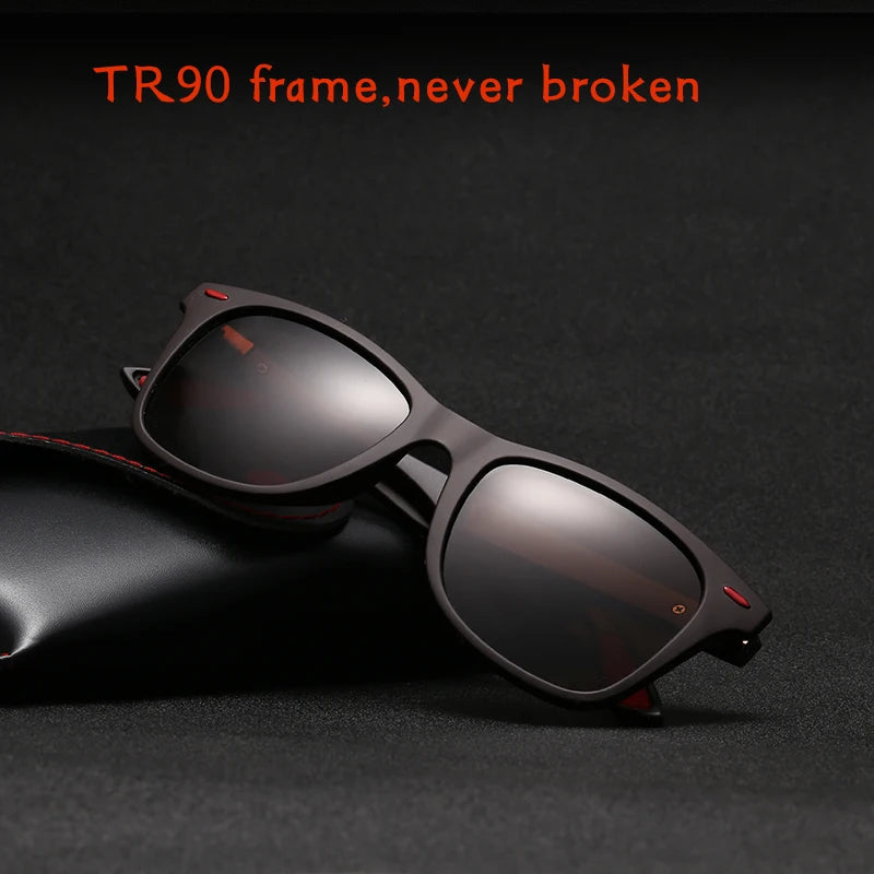 BRAND DESIGNER Fashion Cool Polarized Sunglasses Men Women Driving Square Frame Sun Glasses Male Goggle UV400 New Man Gafas