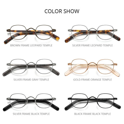 FONEX Pure Titanium Eyeglasses Men Retro Square Glasses Frame Women 2021 New Vintage Eyewear F85675