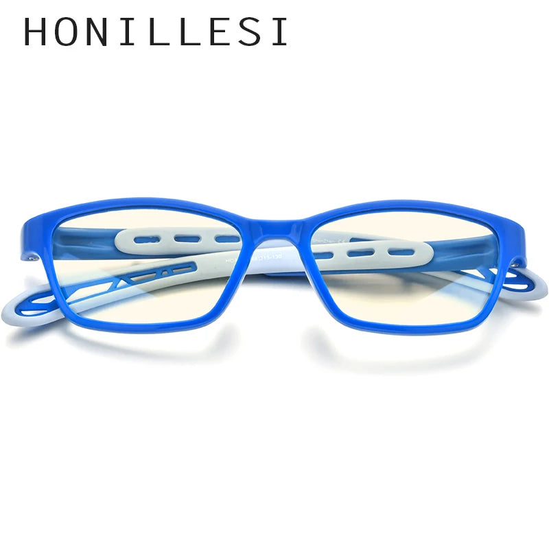 HONILLESI Anti Blue Light Blocking Glasses for Kids Children Boys Girls New Antiblue Rays UV Protection Computer Eyeglasses AB04