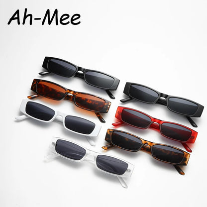 Petites lunettes de soleil rectangulaires pour femmes, marque de créateur, lunettes de soleil noires tendance pour femmes, lunettes UV400