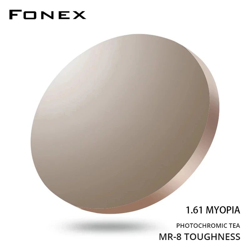 Customized 1.61MR-8 Photochromic High Quality Toughness Thinner Super-Tough Optical Lenses Aspheric Lens (for Punch/Trough/Trim)