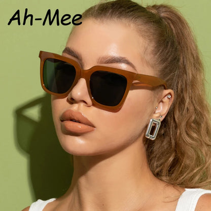 Fashion Square Sunglasses Women Designer Luxury Brand Cateye Female Sun Glasses Classic Vintage Eyeglasses UV400 Oculos De Sol