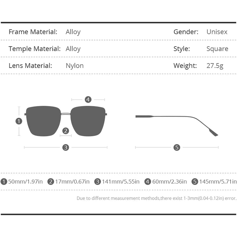 HEPIDEM Oversize Korean Sunglasses Women 2021 New Luxury Brand Alloy Square Sun Glasses for Men with Mirror Nylon Lens gm Bella