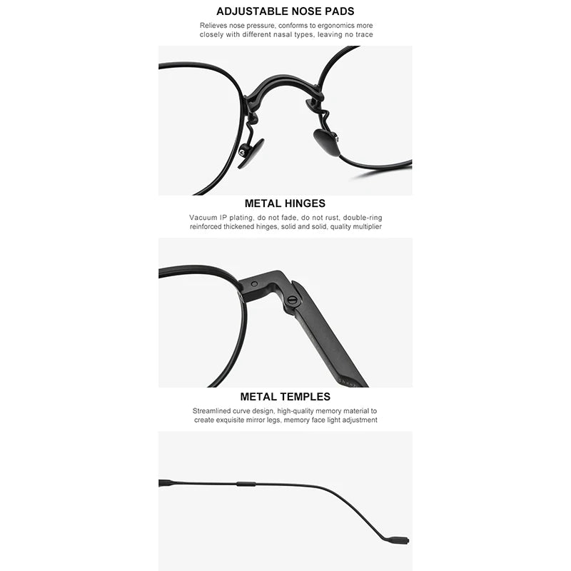 HEPIDEM Alloy Eyeglasses Frame Women 2020 New Korean Brand Design Men Eyewear Square Metal Spectacles Clear Glasses 5022