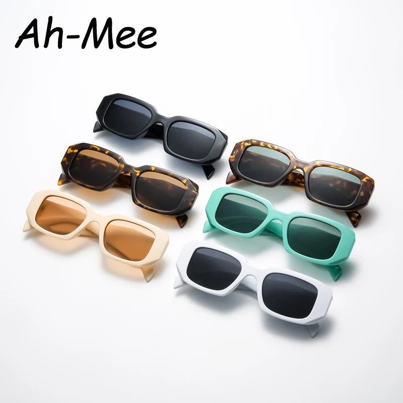 Cycling Square Sunglasses Women Vintage Brand Travel Small Rectangle Sun Glasses Female Fashion Retro Eyeglasses