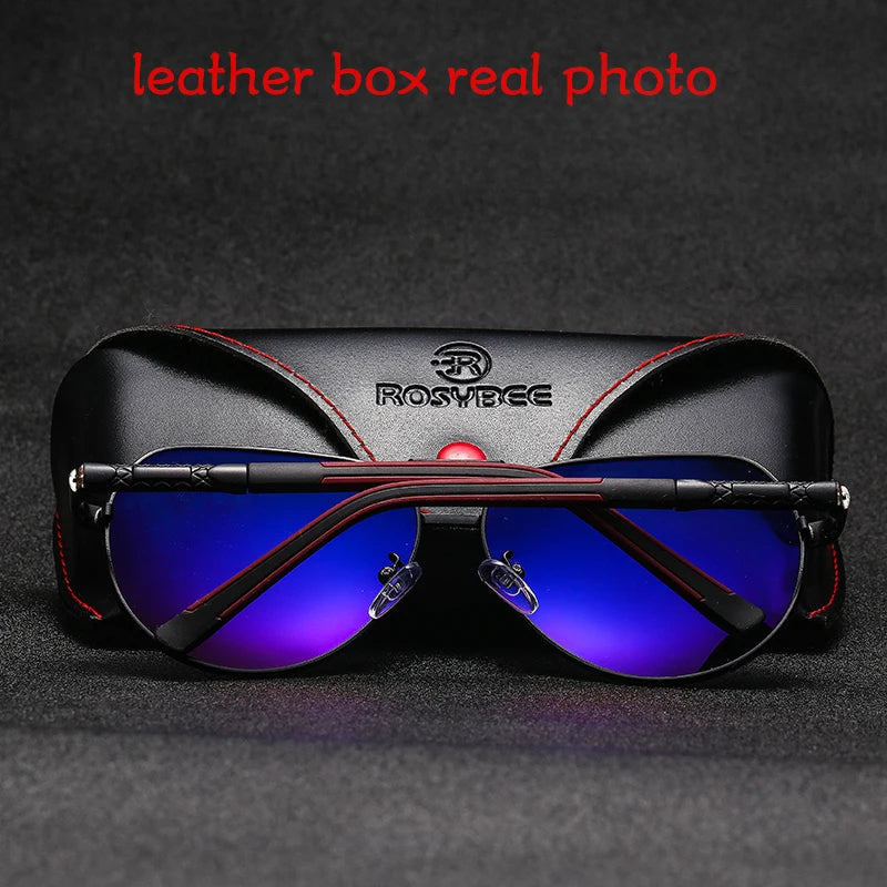 Brand design Aluminum Polarized Sunglasses 150mm Big size Men cool Sun glasses Coating Lens Large Driving Shades For Men/Women