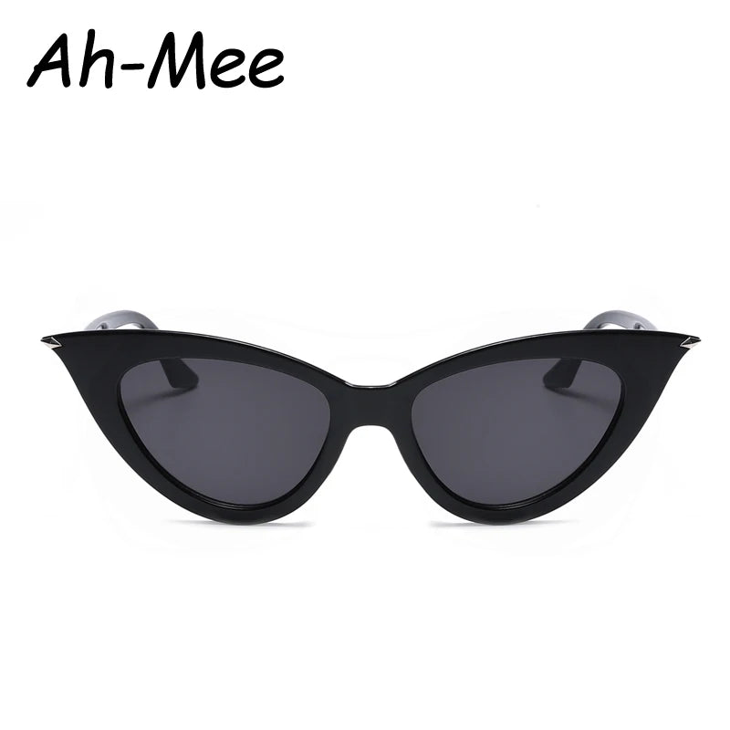 Frauen Cat Eye Sonnenbrille Kleine Größe Marke Designer Mode Retro Damen Cateye Dekoration Sonnenbrille Weibliche Grün Shades UV400