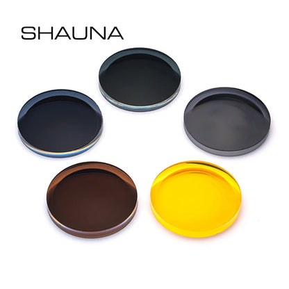 SHAUNA 1.50 1.61 1.67 Polarized myopia sunglasses Prescription Lenses Driving Night Vision Lens UV400 Glasses Computer