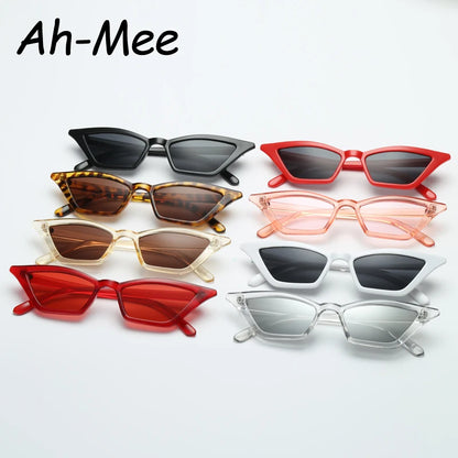 Cat Eye Sunglasses Women Vintage Brand Designer Sun Glasses Small Frames Shades Retro Ladies Cateye Sunglass UV400