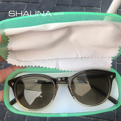 SHAUNA 1.50 1.61 1.67 Polarized myopia sunglasses Prescription Lenses Driving Night Vision Lens UV400 Glasses Computer