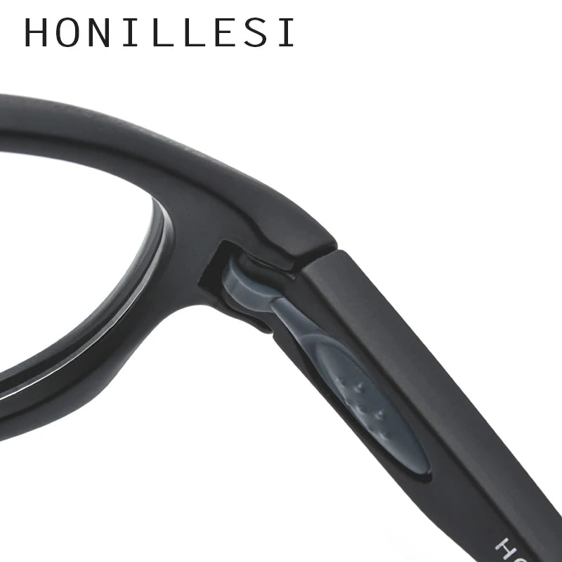 HONILLESI TR90 Sports Eyeglasses Frame Men 2019 New Fashion Eye Glasses Spectacles Full Outdoor Eyewear 7202