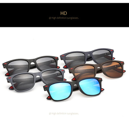 BRAND DESIGNER Fashion Cool Polarized Sunglasses Men Women Driving Square Frame Sun Glasses Male Goggle UV400 New Man Gafas