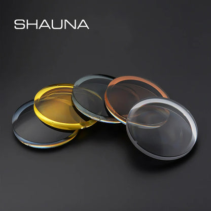 SHAUNA 1.50 1.61 1.67 Polarized myopia sunglasses Prescription Lenses Driving Night Vision Lens UV400 Glasses Computer