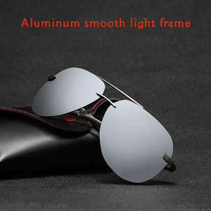 Markendesign Aluminium Polarisierte Autofahrer-Sonnenbrille Männer Frauen coole Sonnenbrille Beschichtungslinse männlich weiblich Shades für Männer/Frauen