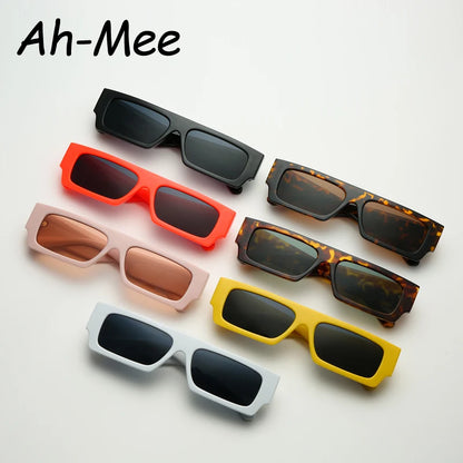 Retro Square Sunglasses Fashion Small Frames Men Women Shades Rectangle Vintage Yellow Black Sun Glasses Steampunk Eyeglasses