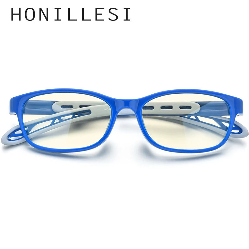 HONILLESI Lunettes anti-lumière bleue pour enfants, garçons et filles, 2021, protection UV contre les rayons bleus, lunettes d'ordinateur AB04