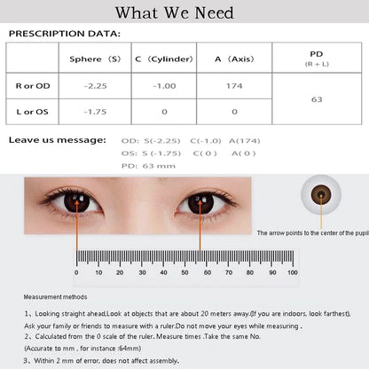 SHAUNA 1.56 Prescription CR-39 Resin Discoloration Glasses Lenses Myopia Hyperopia Presbyopia Optical Lens Light-Sensitive