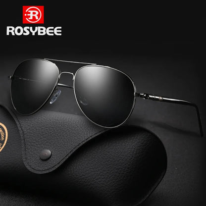 Metal frame Polarized Sunglasses men Classic Brand fashion Sun glasses uv400 Lens Driving Shades For Men/Women gafas de sol