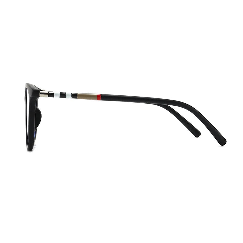 SHAUNA Anti Blue Light TR90 Women Cat Eye Glasses Frames Luxury Men Optical Computer Glasses