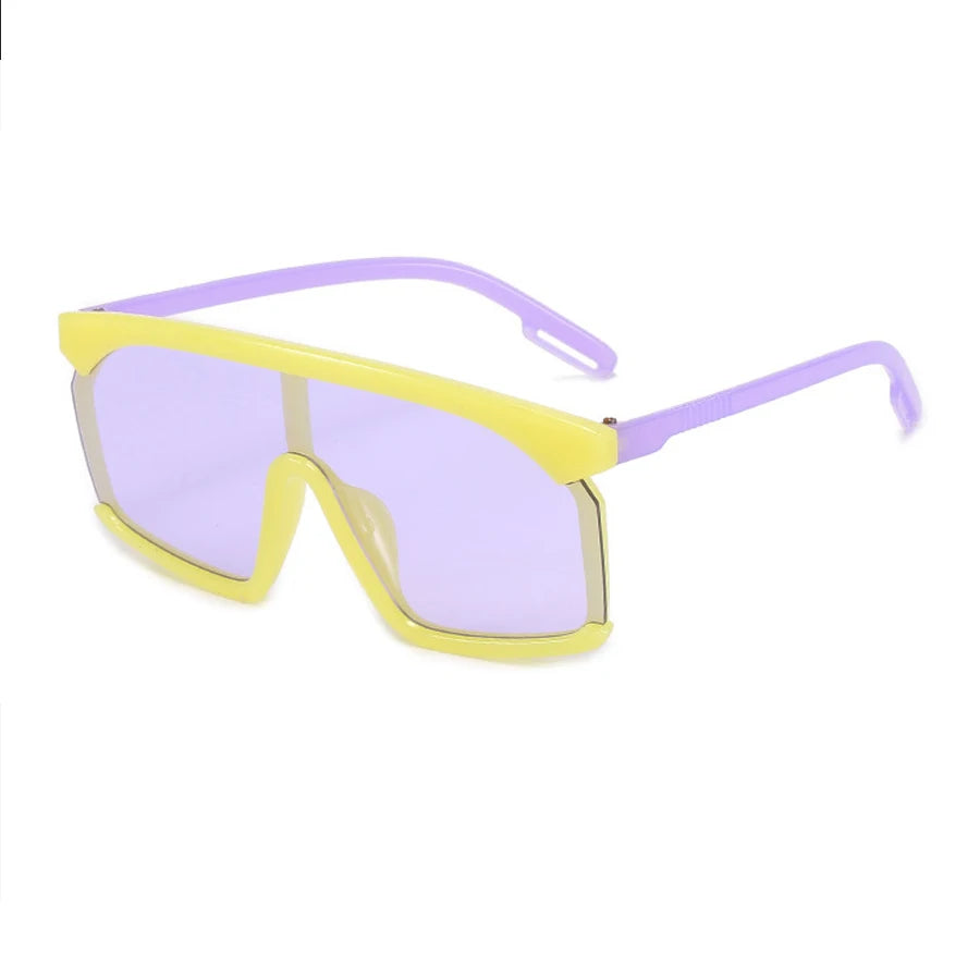 New Children's Sunglasses Boy Fashion Trend Outdoor Cycling Sun Glasses Girls UV Protection Colorful Lens Sports Eyewear Kids