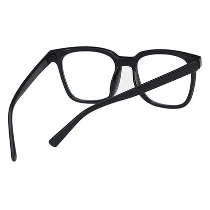 Lunettes d'ordinateur transparentes pour femmes et hommes, monture ronde anti-lumière bleue, verres bloquants, lunettes optiques