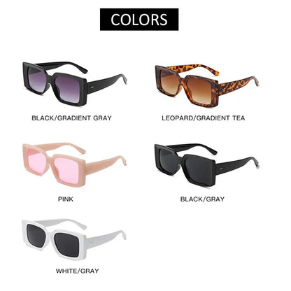 Square Large Sunglasses Women Desinger Luxury Brand Eyewear 2024 Vintage Simple Women Glasses Gafas De Sol Hombre UV400