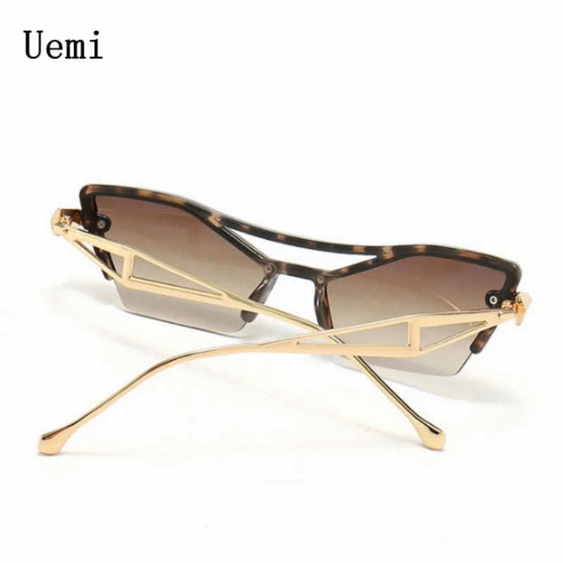 New Fashion Modern Small Cat Eye Sunglasses For Women Men Retro Brand Designer Sun Glasses Luxury Female Shades UV400 Eyeglasses