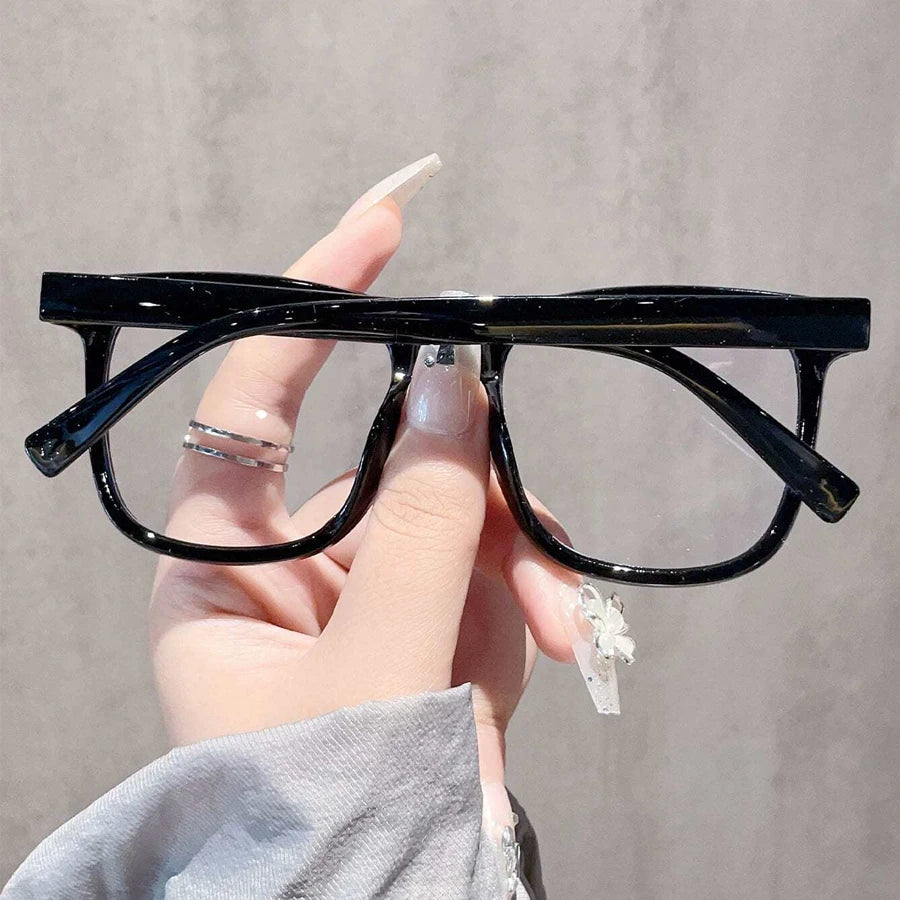 Neu Transparente Computerbrille Rahmen Frauen Männer Anti Blau Licht Runde Brillen Blockieren Brille Optische Spektakel