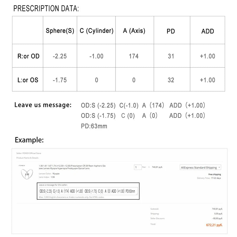 Customized 1.56 1.61 1.67 Office Progressive Lenses with Large and Wide Vision Area Intermediate Distance for Computer Reading