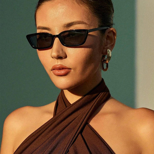 Fashion Cat Eye Sunglasses Women Vintage Brand Designer Sun Glasses Small Frames Shades Retro Ladies Cateye Sunglass UV400