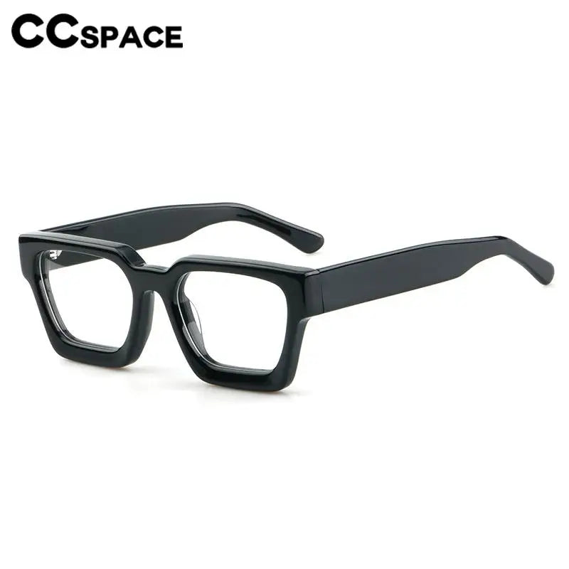 56992 Vintage Universal Prescription Spectacles Frame Lady Square Acetate Optical Glasses Frames Trend Transparent Eyewear