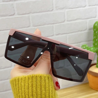 Fashion Brand Children Sunglasses Retro Square Kids Sun Glasses Anti-uv Baby Sun-shading Eyeglasses Girl Boy SunGlass UV400