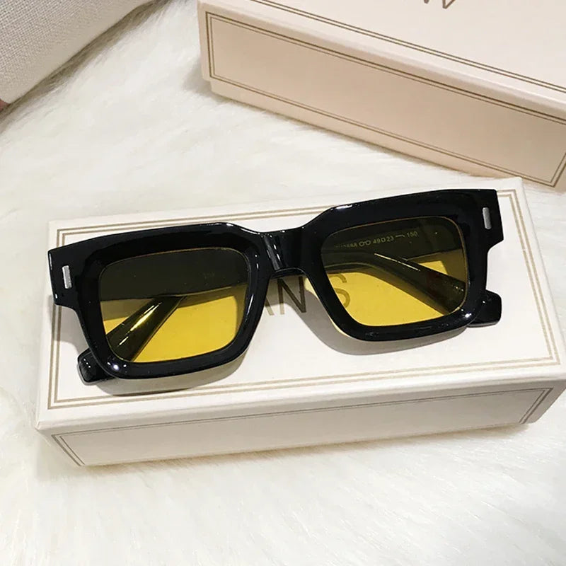 Small Square Sunglasses Women Men Travel Luxury Male Shades Female UV400 Brand Gafas Oculos Retro Designer