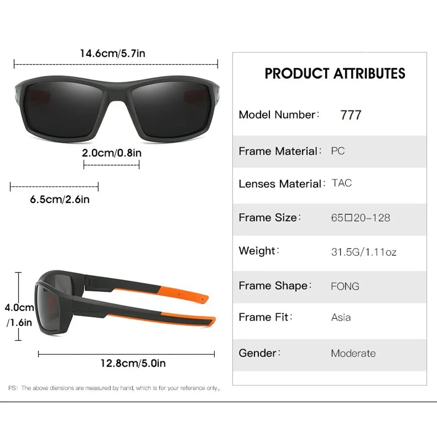 Mode Neue Sport Polarisierte Sonnenbrille Männer Frauen Angeln Wandern Laufen Radfahren Bergsteigen Sport UV400 Sonnenbrille Brillen