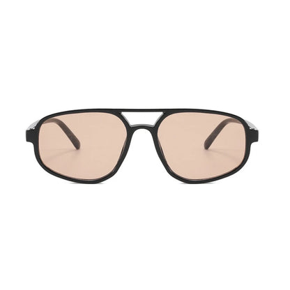 Neue Retro-Sonnenbrille mit Doppelsteg, Herrenmode, schlichtes, leichtes Katzenauge, Damen-Sonnenbrille, Ins-Trend-Sonnenbrille, UV400