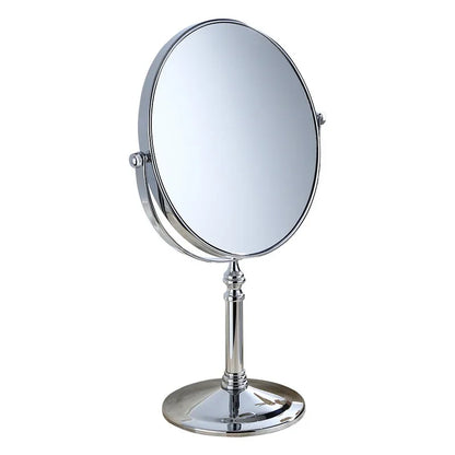 Magnification Makeup Mirror 360 Rotating Professional Desktop Cosmetic Mirror 8" Double Sided Magnifier stand