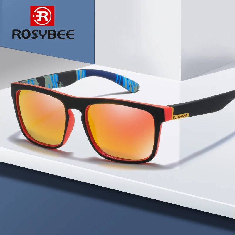 Lunettes de soleil de sport de créateur pour hommes et femmes, polarisées, aux couleurs choquantes, pour l'extérieur, la conduite, à la mode, avec boîte