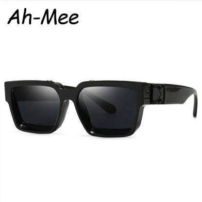 Cycling Brand Rectangle Sunglasses Men Women Luxury Shades Retro Square Sun Glasses Eyewear Trend Punk Eyeglasses For Male