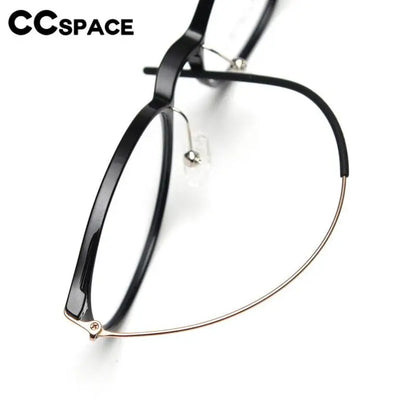 57319 High Quality Titanium Spectacles Frames Ultralight Spring Prescription Eyeglass Frame Men Women Clear Glasses