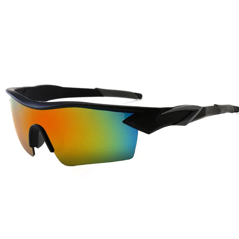 Sport Sonnenbrille für Herren, Rennrad, Sonnenbrille, rechteckig, Radfahren, Reiten, Schutzbrille, Fahrrad, Outdoor, Rundum-Brille