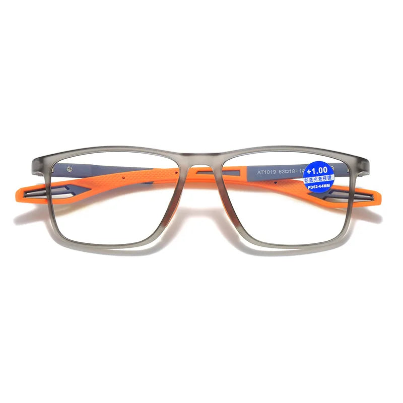 Mode TR90 Licht Sport Anti Blau Licht Presbyopie Lesebrille Frauen Männlich Ältere Lesen Augenschutz Sport Anti Slip