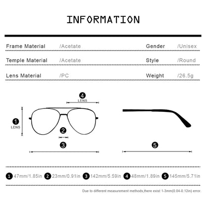 HEPIDEM Acetate Eyeglass Frames Men Retro Vintage Round Glasses Nerd Women Prescription Spectacles Myopia Eyewear 9123