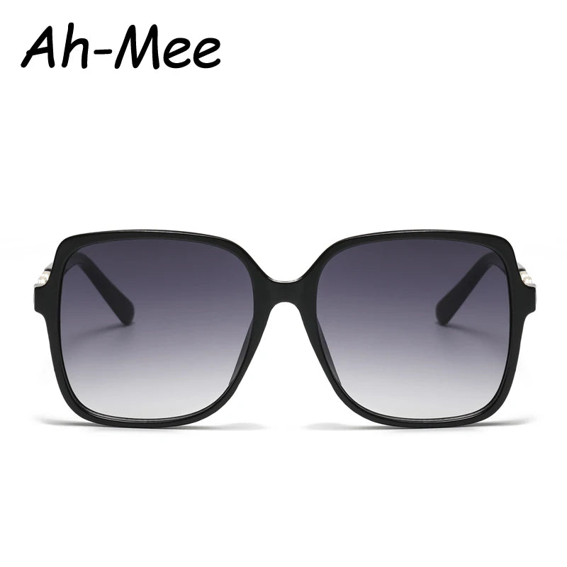 New Fashion Square Trend Sunglasses Women Big Frame Colorful Sun Glasses Female Gradient Oculos Shades Ladies Eyewear