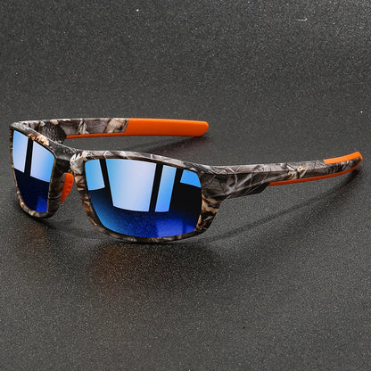 Fashion Vintage Polarized Sport Sunglasses Men Women Fishing Running Cycling Mountaineering Sports Man Sun Glasses UV400 Eyewear