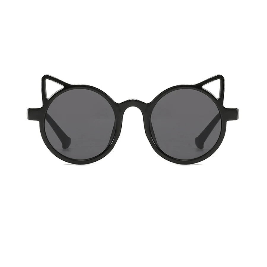 Children Cute Animal Cartoon Sunglasses Summer Girls Boys Cat Ears Sunglasses Lovely Vintage Sun Glasses UV Protection Eyewear