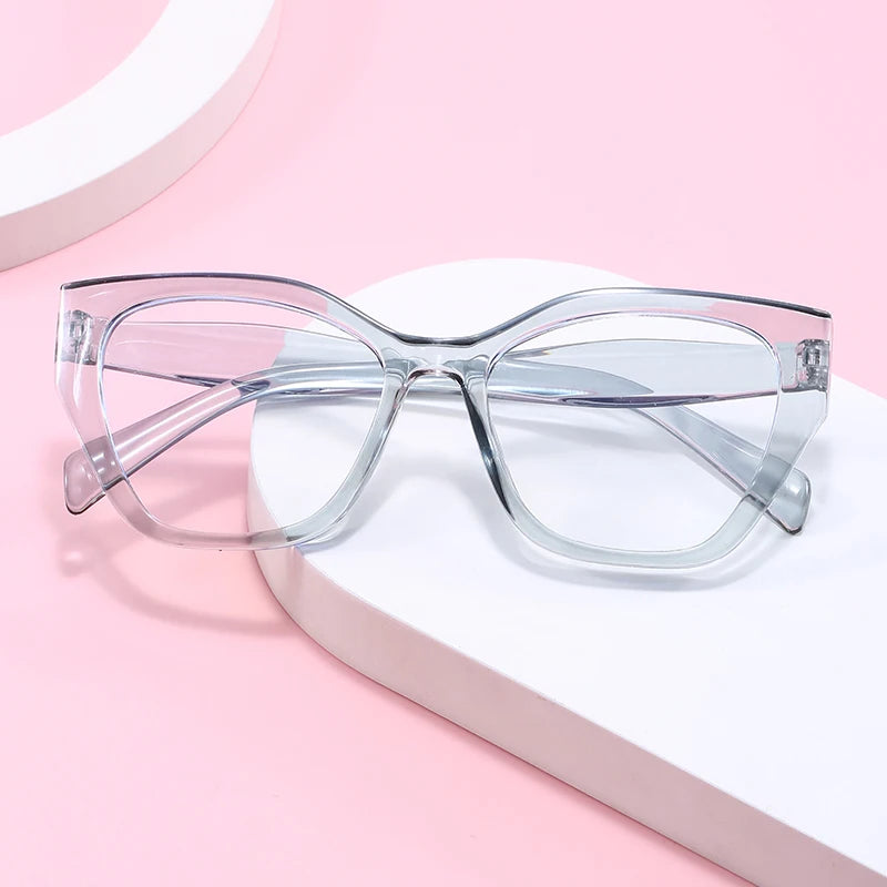 Cat eye Glasses Frames Optical Frame Women Blue Light Blocking Eyeglasses Brand Spectacles Computer Glasses Eye Protection