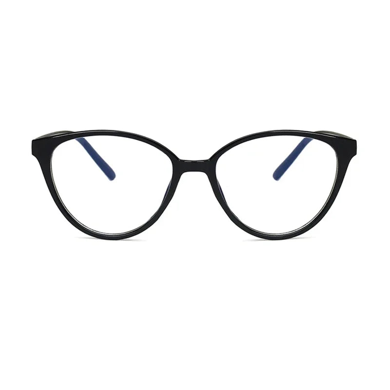 Ladies Retro Anti-blue Myopia Glasses Vintage Ultralight Minus Diopter Glasses Eyewear Women Trendy Cat Eye Frame Eyeglasses