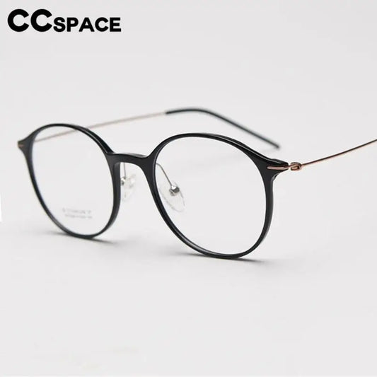 57319 High Quality Titanium Spectacles Frames Ultralight Spring Prescription Eyeglass Frame Men Women Clear Glasses